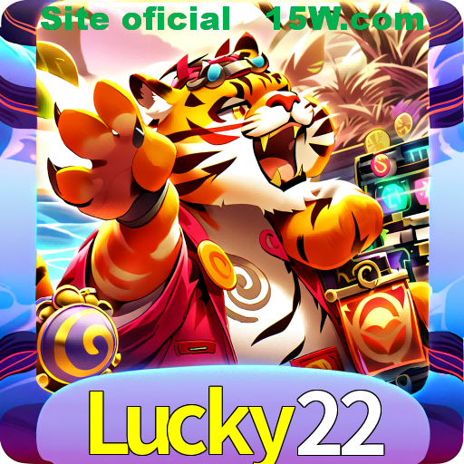Imagem promocional da Lucky22 mostrando a plataforma e suas vantagens